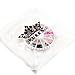 PUEEN 3D Nail Charms Wheel of 24pcs Resin & Alloy Rhinestones Nail Art Decoration Bow Flower DIY for Nails & Cell Phones-BH000348