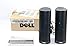 Genuine OEM Dell AX210 Black USB Wired 2.0 Computer Desktop Powered Stereo Multimedia Speakers 2-Piece Upgrade Part Numbers: R125K, R126K, X156C, X146C, H252D, AX210, 464-7184, 1.2 Watt Maximum Power Output, Amplifier Integrated with 1/8 Mini Audio Jack, Active Speaker Type, Dimensions: 3.25x6x9