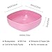 HM-tech 4pcs Bamboo Kids Bowls (20oz) for Baby Feeding, Toddler Bowls, Tableware for Baby Toddler Kids Bamboo Toddler Dishes & Dinnerware Sets 03