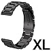 V-MORO for Gear S3 Frontier/Classic Band/Galaxy Watch 46mm Bands, XL 22mm Solid Stainless Steel Metal Business Bracelet Strap for Samsung Gear S3 Frontier/Classic Smartwatch/Galaxy Watch R800 Black