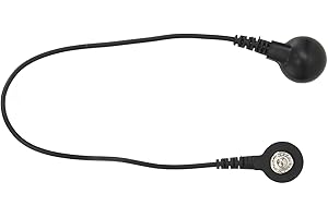 CHIWE Electrode Wires, Easy Carry Easy Operate Durable Tinsel Standard Connection Snap Cable 3.5mm for Digital Device