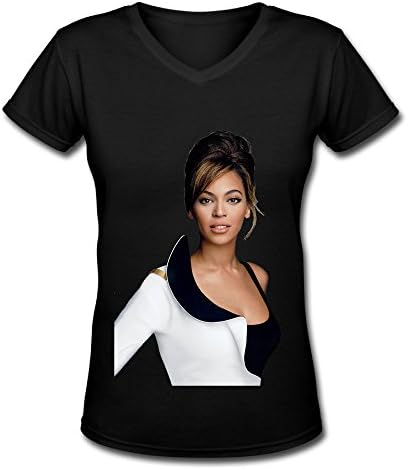 Beyonce Fan The Formation World 2016 Tour V Neck T Shirt For Women Black