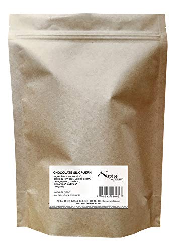 Nspire by Numi Organic Tea Chocolate Silk Pu-erh, 16 Ounce Pouch, Loose Leaf Black Tea - Image 3