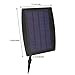 Yosoo Solar Powered Aerator Air Pump Oxygen LED Outdoor Pool Pond Fish Tank Adjustable Oxygen Pump Pond Aerator