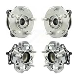 Front Rear Wheel Bearing & Hub Assembly Kit For