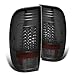Xtune Smoked 2008-2016 F250 F350 F450 G2 LED Tail Lights Rear Smoke Brake Lamp Pair Left+Right 2009 2010 2011 2012 2013 2014