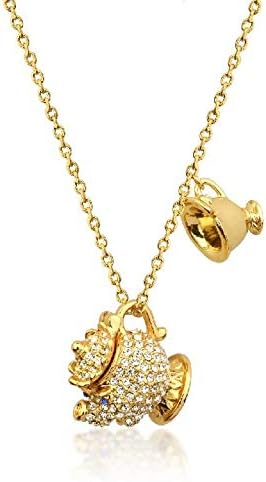 Amazon Co Jp ディズニージュエリー 美女と野獣 ポット夫人とチップ ペンダント ホビー