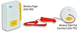 Secure Wireless Caregiver Pager and Nurse Call Pull Cord Transmitter