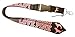 Love Pink Lanyard Key Chain Holder (Black)