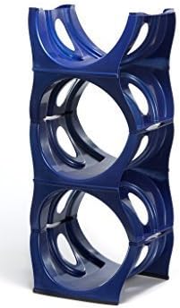 U Water Cooler Bottle Rack (Blue, Three Bottle Rack) by Birando