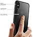 MYRIANN ZY529 iPhone X Case, Ultra Slim Scratch Resistant Drop Protection Premium Bumper Style Hybrid Clear Case for Apple iPhone X 2017 Release (Black)