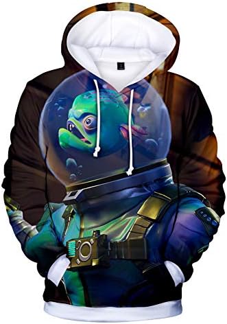 Mvruve Kids Girls Boys Fortnite Hoodie Comfy Hooded Crewneck Sweatshirts