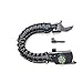 WEREWOLVES Knife Paracord Survival Bracelet with Compass Whistle Flint Fire Starter, EDC Tactical Bracelet Professional Personal Survival Kit, Multifunction Outdoor Survival Gear for Hiking&Camping