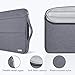 Voova 13 13.6 Inch Laptop Sleeve Case Compatible with MacBook Air 13 M1/M2/M3/M4 2020-2025, MacBook Pro 13/14, IPad Air/Pro 13, Waterproof Slim Computer Bag Cover with Handle, Grey