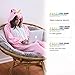 Emolly Fashion Adult Unicorn Animal Onesie Costume Pajamas for Adults and Teens (Small, Pink)