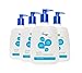 Mountain Falls Gentle Skin Cleanser for All Skin Types, Fragrance Free, Pump Bottle, 16 Fluid Ounce (Pack of 4)