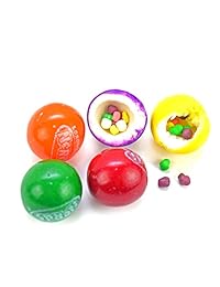 Bolas de chicle con relleno de Wonka Nerds, 3 lb, dulces al por mayor