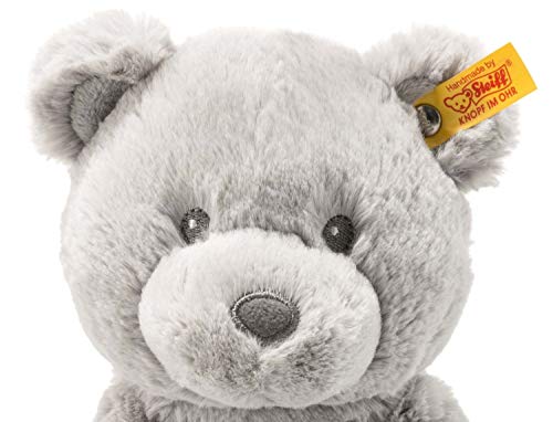 Steiff Peluche Ours Teddy Bearzy, Adorable peluche, Garçons, filles et bébés dès 0 mois, Friends, Peluche 28 cm, Gris clair, 241543 – Bild 6