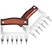 wuudi Pulled Pork Shredder Claws, 18/8 Stainless Steel Meat Claws BBQ Meat Handler Forks for Shredding Handling & Carving Food (BPA Free)