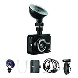 Full HD 1080p Dash Cam - WiFi Sports Action and Car Dashboard Camera – 120° Wide Angle Lens, Nightvision 8 Megapixel Sensor, 30 FPS Video Recorder – by ProduTrend