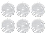 Darice Hanging Ball Ornament 100mm-Clear