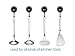 DEKINMAX Suction Cup Hook Super Strong Suction Power Wall Sucker Hangers for Kitchen Window Bags Clothes Caps (Pack of 4)