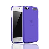 APPLE ipod touch 6 / 5 case, KuGi ® frosted style High quality ultra-thin Soft TPU Case for New iPod Touch 6th / 5th Generation. (Purple)