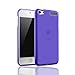 APPLE ipod touch 6 / 5 case, KuGi ® frosted style High quality ultra-thin Soft TPU Case for New iPod Touch 6th / 5th Generation. (Purple)