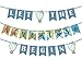 Let the Adventure Begin Banner Adventure Awaits Bon Voyage Map Banner for Travel Themed Party Decorations Supplies Pre Strung & Ready to Hang