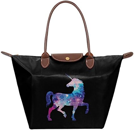 Universe Unicorn Women Fashion Waterproof Tote Shoulder Bag Carry Bag