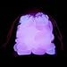 Alan Stone 100pcs Glow in The Dark Pebbles, Glow Pebbles Gravel Rocks Stones,Glow in The Dark Gravel Pebbles for Fish Tank Aquarium Walkway Garden Gifts Decoration,305g/0.67lbs, Rose Color