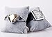 P2P@zita 10-pieces Velvet Small Bracelet /Watch Pillow Jewelry Displays (Black) (Gray)