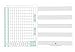 bloom daily planners 2017 Calendar Year MONTHLY Planner - Goal Organizer - Monthly Datebook Fashion Agenda - (January 2017 Through December 2017) 9” x 12” - Mint Stripes