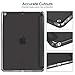 Soke iPad 9.7 Case 2018/2017, Ultra Slim Lightweight Smart Case [Trifold Stand] [Auto Wake/Sleep] with Translucent Clear Soft TPU Back Cover for Apple iPad 9.7 Inch iPad 6th /5th Generation, Black