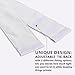 NICETOWN Greyish White Sidelight Door Panel - Room Darkening Side Lights Curtain and Drapery Thermal Insulated and Privacy Assured (1 Panel, 40