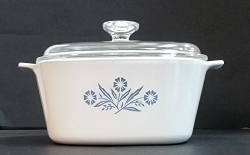 Click Here to See More Images Corning Ware Cornflower Blue Square Casserole / No Lid ( 3 Quart ) ( A-3-B )