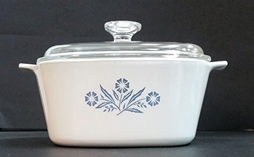 Corning Ware Cornflower Blue Square Casserole / No Lid ( 3 Quart ) ( A-3-B )