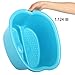 ESARORA Foot Bath Tub, Upgrade Thick Sturdy Plastic Spa Basin for Pedicure and Massage – Perfect to Soak Your Feet, Toe Nails, and Ankles
