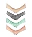 Crazy Cart 4 Pack Women's Under the Bump Maternity Bikini