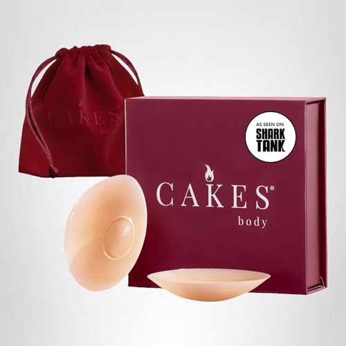 CAKES Body® sticky Circle Nipple Covers for Women - The Viral Sticky Boobs With an Adhesive-free nip nook™