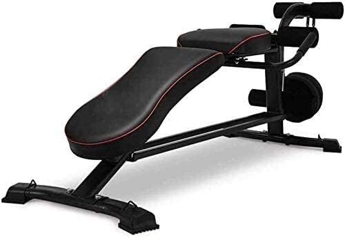 YZPJSQ Multifunctional Weight Bench,Sit-up Board Weight Bench Adjustable Abdominal Muscle Board Home Fitness Board Abdominal Web Bench Stool Dumbbell Bench Abdominal Training Bench