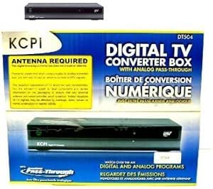 THE NEW KCPI DT504 Digital TV Converter Box / 847216095044: Amazon.ca