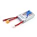 GNB 550mAh 3S LiPo Battery 80C 11.1V XT30 and JST Connector for Brushless FPV Racing Drone Like Torrent 110