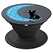 Black Cat Crescent Moon Sailor Mom PopSockets PopGrip: Swappable Grip for Phones & Tablets PopSockets Adhesive PopGrip