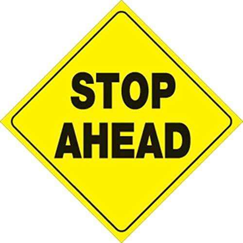 Voss Signs Yellow Plastic Reflective Sign 12