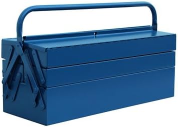 De metal-caja de herramientas 5-unidades, azul: Amazon.es: Bricolaje y herramientas