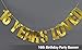 16 Years Loved Banner sweet 16 16th birthday party birthday decor Gold banner 16th birthday party party banner photo props sweet sixteen decorations anniversary decor gifts under 16