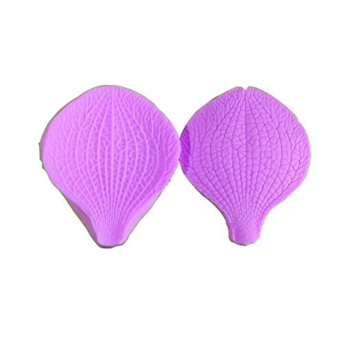 Efivs Arts Orchid Leaf Petal Silicone Molds Fondant and Gum Paste Mold Sugar Craft Tools