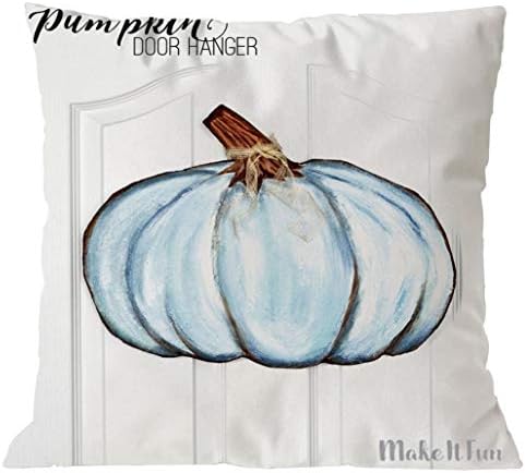 SMILEQ Home Decorative Pillowcases Fall Autumn Room Sofa Car Decorative Throw Pillow Case Cushion Cover 18 X18Inch Halloween Home Decor (H 3)