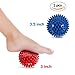 Pack of 2 Spiky Massage Balls - Plantar Fasciitis, Muscle Soreness Massager Ball